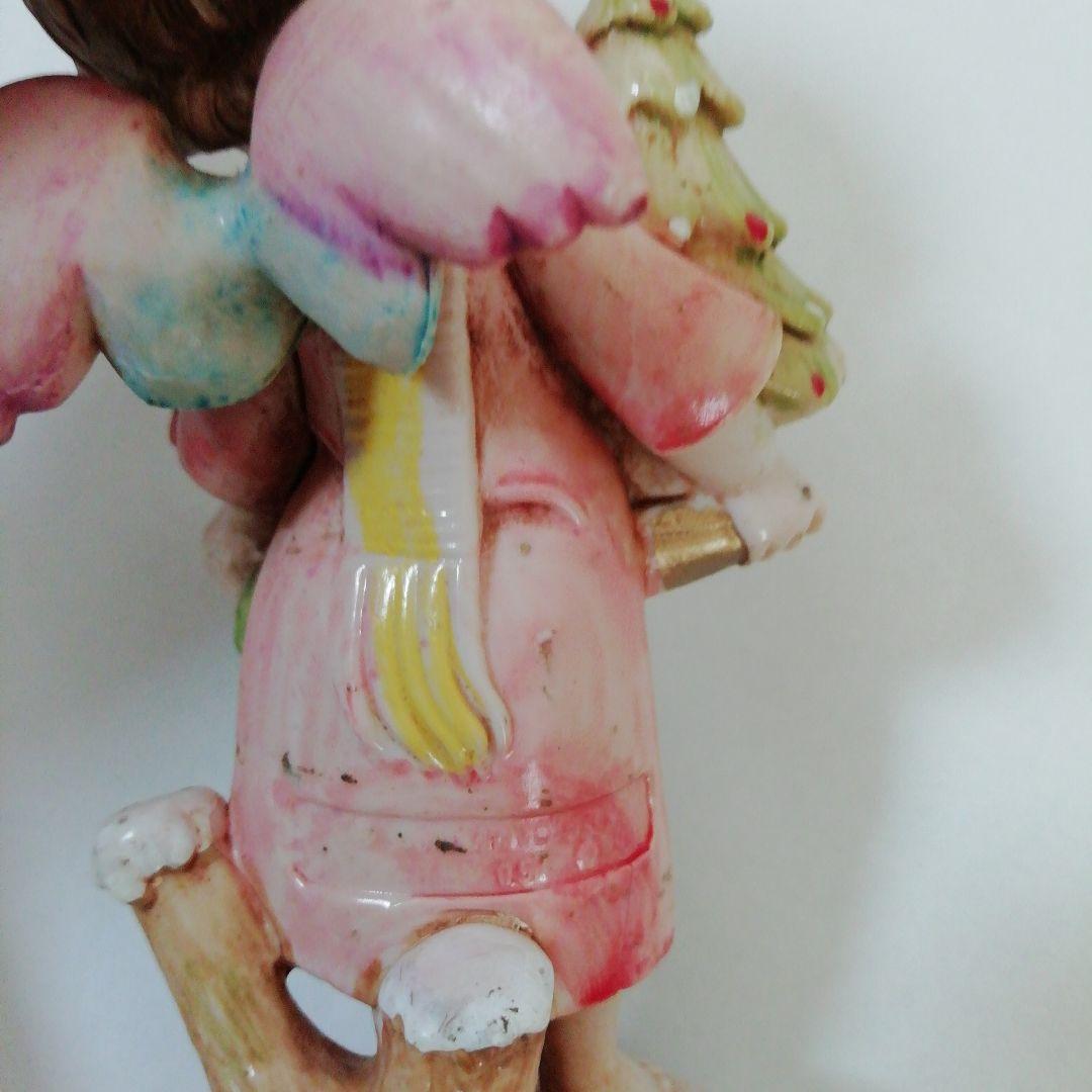 イタリア製　天使　樹脂製　4点セット