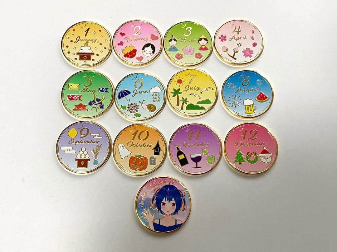 茶平工業　マンスリーメダル　記念メダル　コンプ