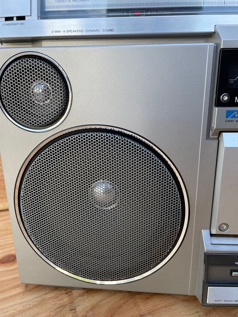 【ジャンク】AIWA CS75X アイワ ステレオラジオカセットレコーダー