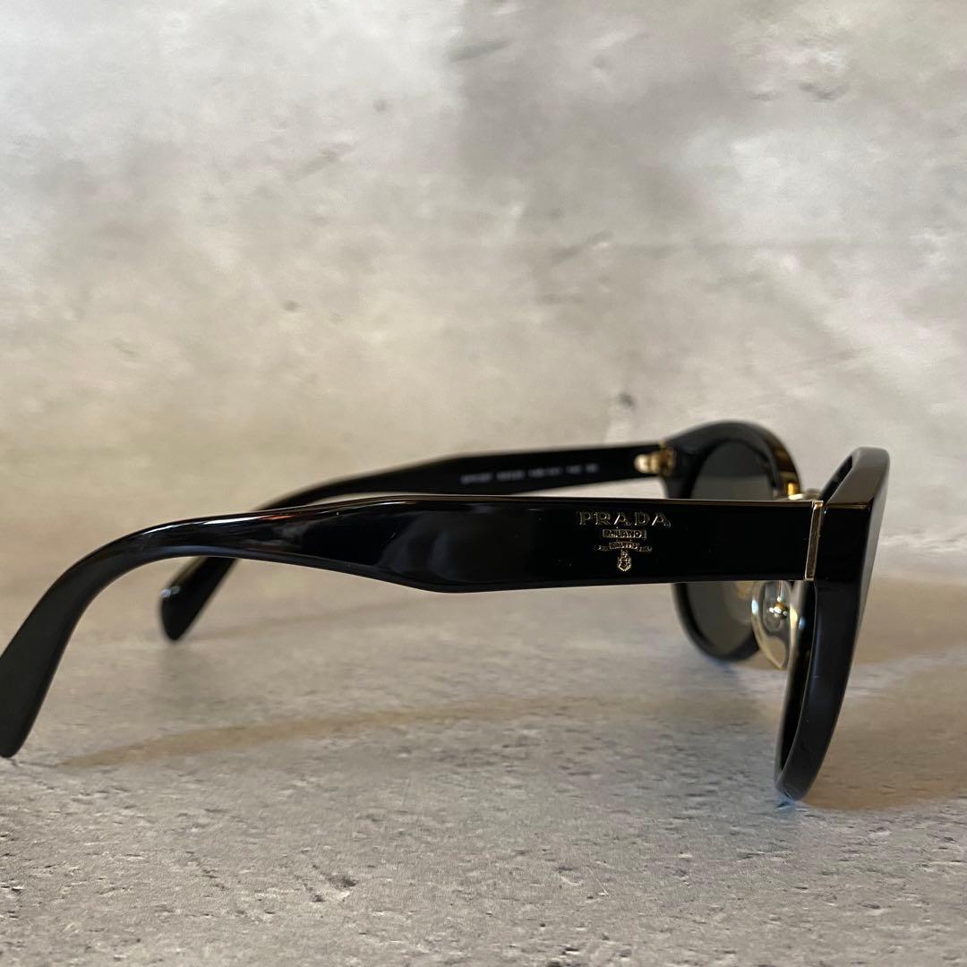 PRADA ブラック サングラス キャットアイ プラダ