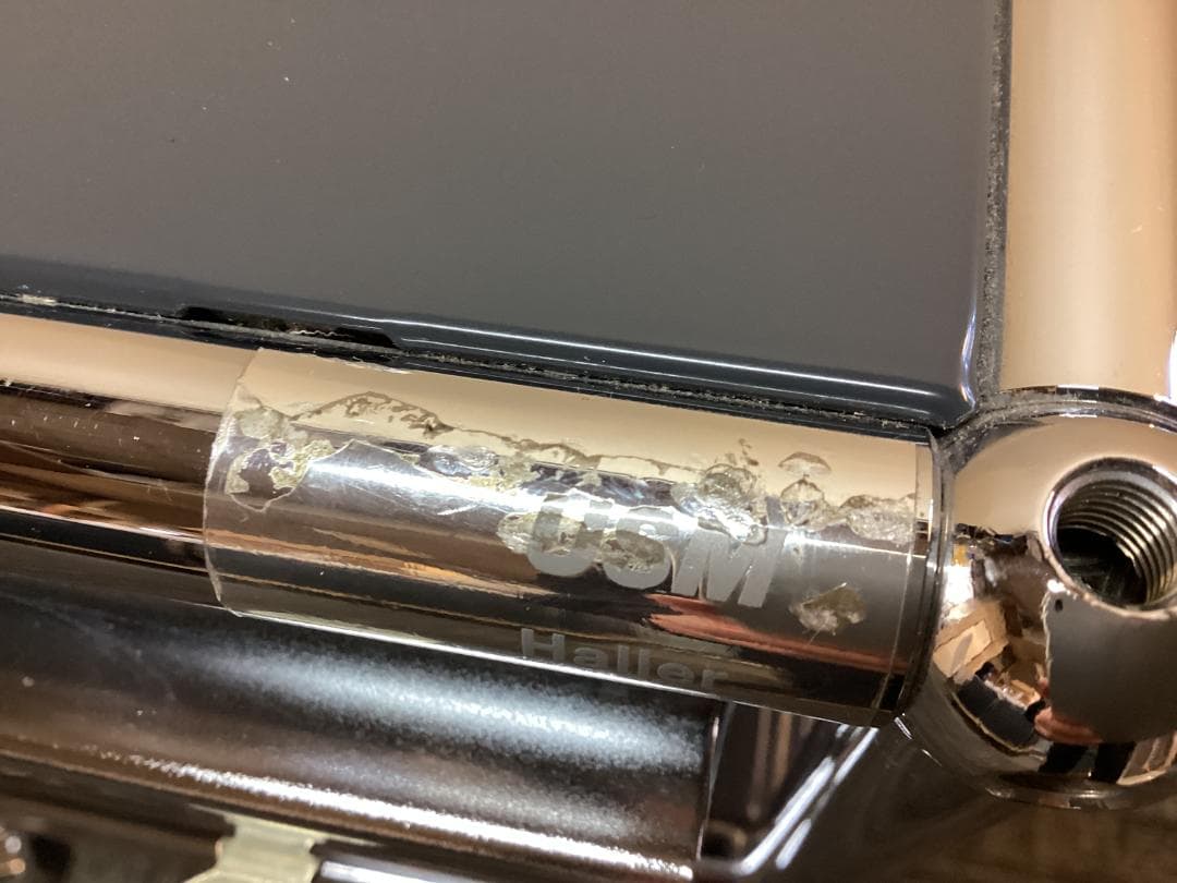 鍵付き　USMハラー　ロールボーイ　２段　デスクワゴン　アントラサイト　A