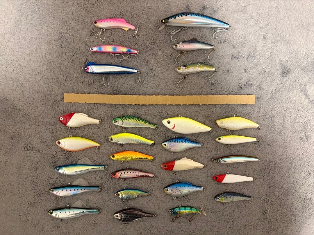 盛りだくさん！ハード ルアー 27個セット　まとめ売り