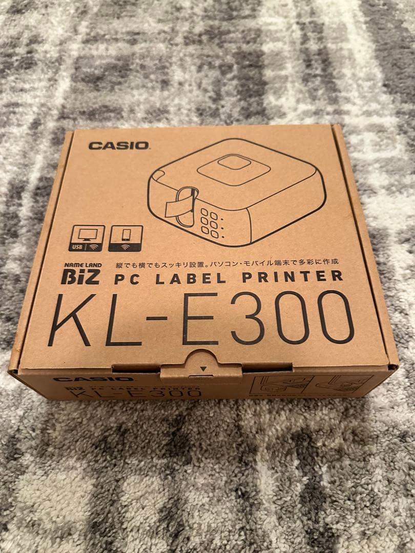 【新品】CASIO NAME LAND BIZ ラベルプリンター KL-E300