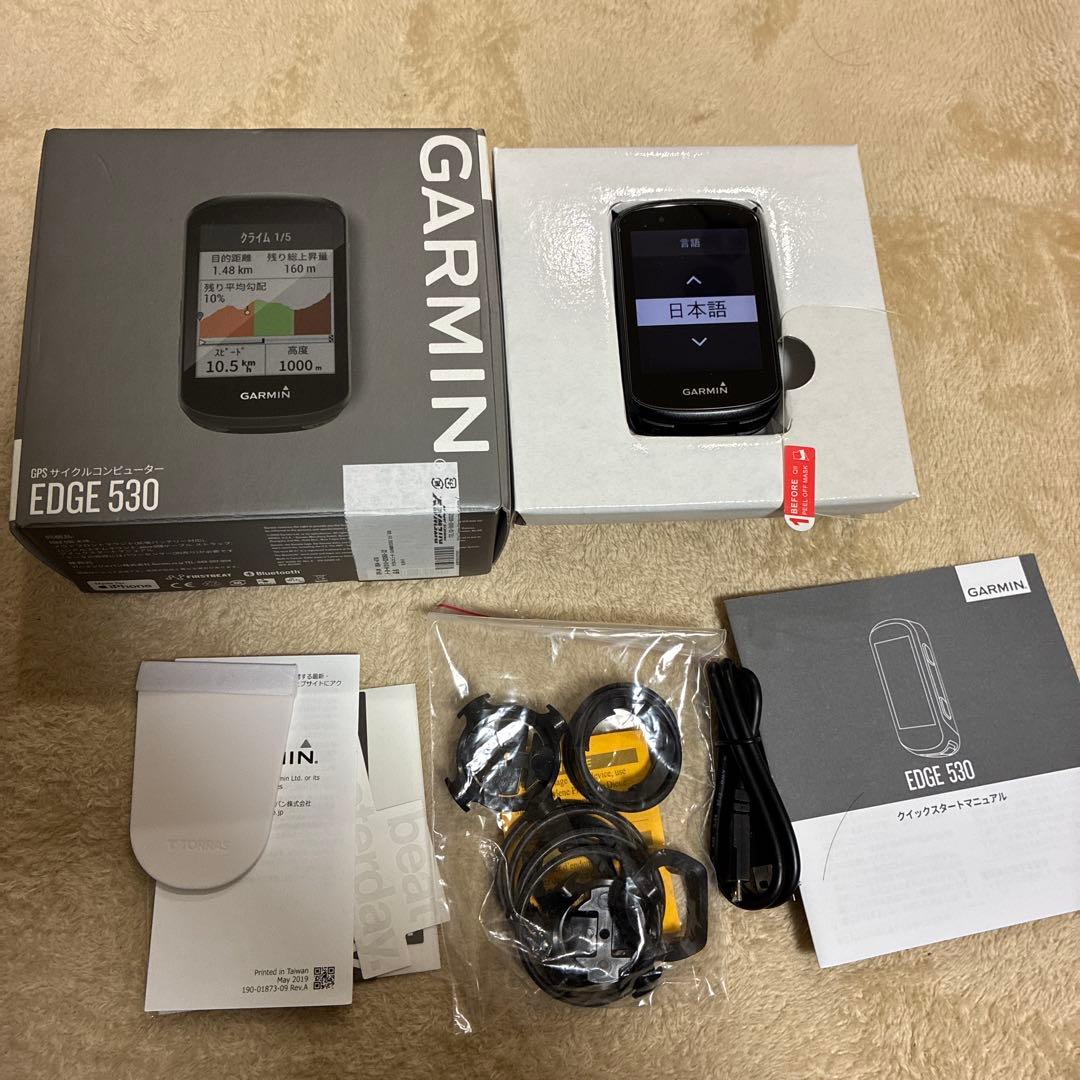 ガーミン edge530 garmin 美品