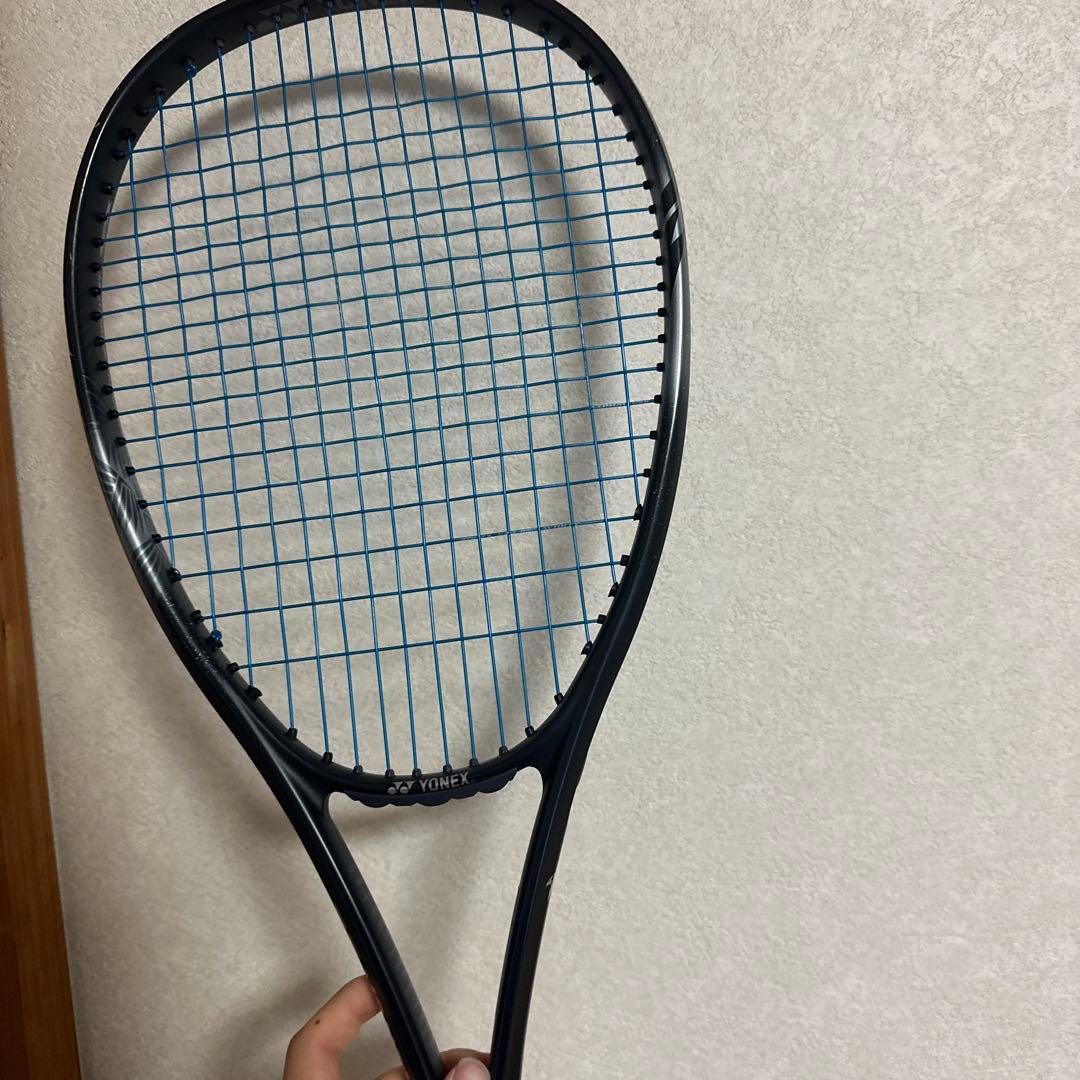 VOLTRAGE 8s軟式テニスラケット 黒/青