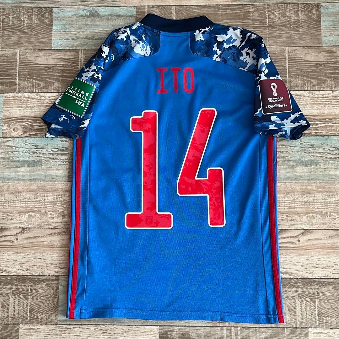 日本代表 伊東純也 2022W杯最終予選 ユニフォーム スタッドランス