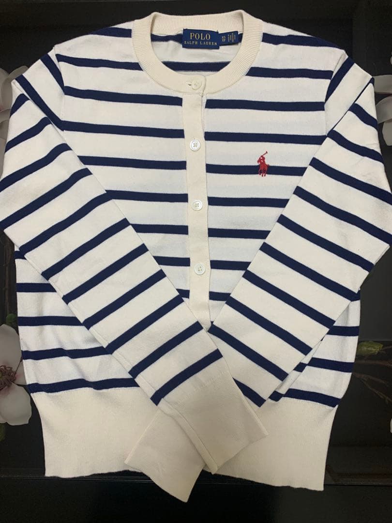 Polo Ralph Lauren ストライプカーディガン