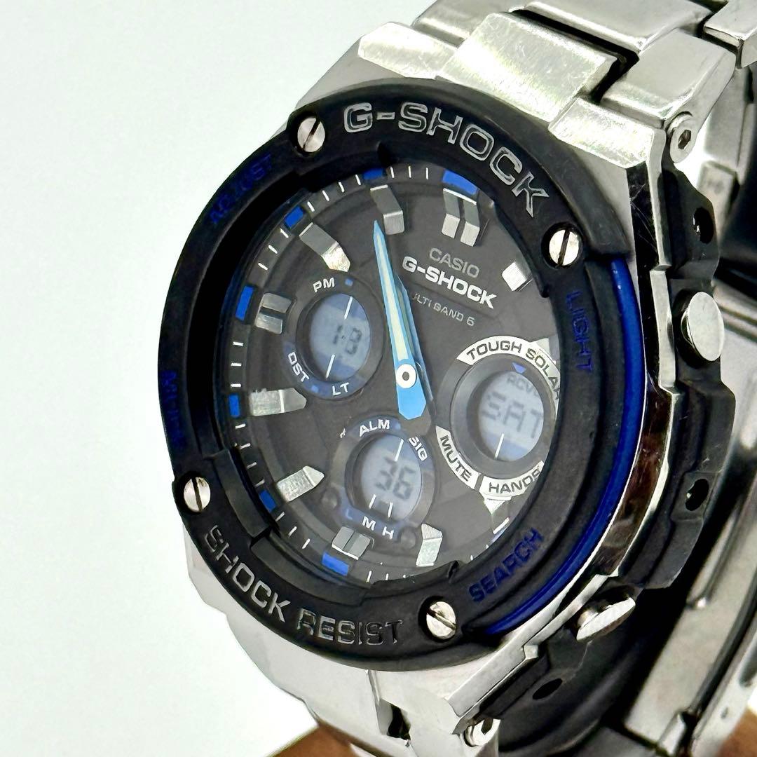 ※上田　G-SHOCK G-STEEL GST-W100D 電波ソーラー