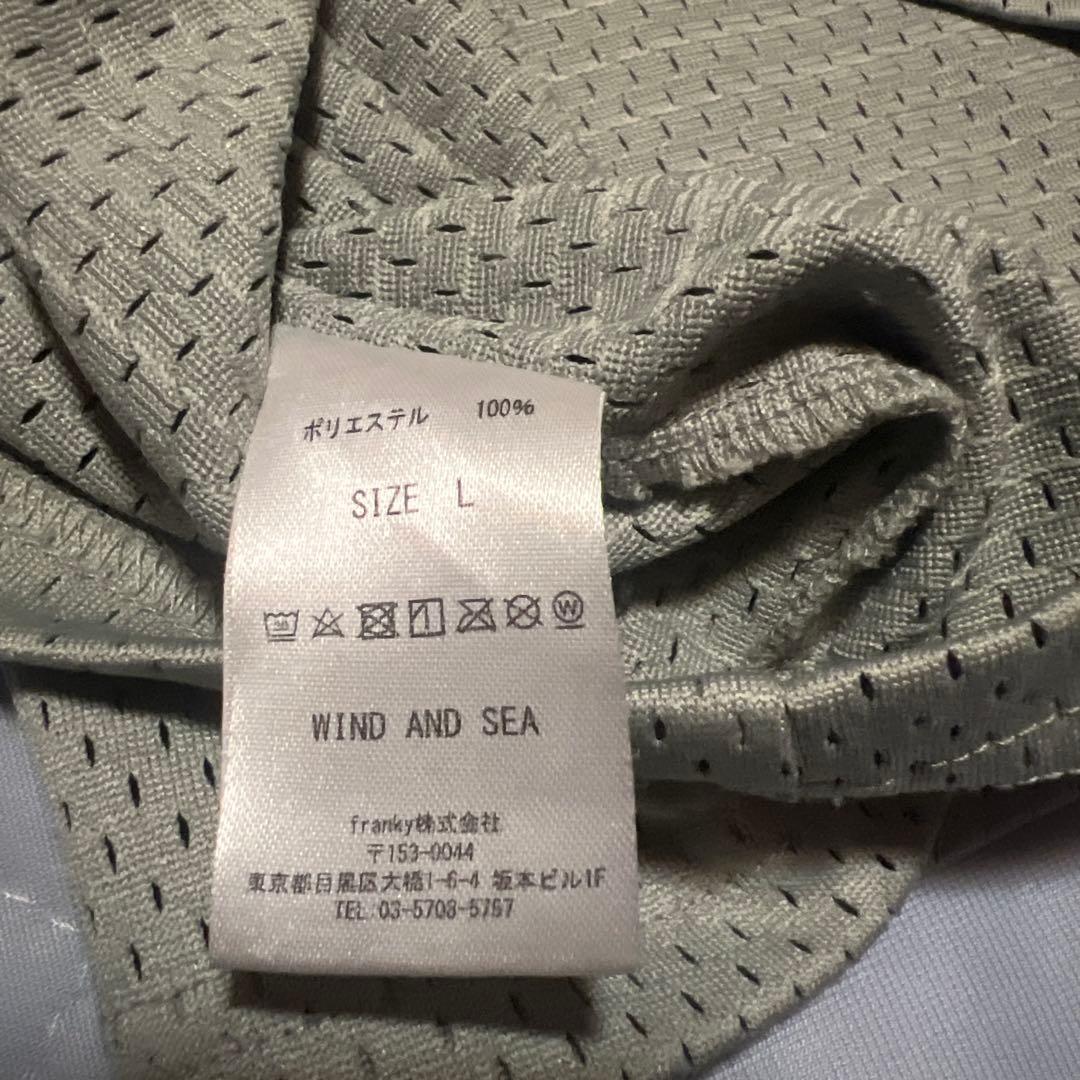 確実正規品　超希少品　WIND AND SEA ゲームシャツ Lサイズ