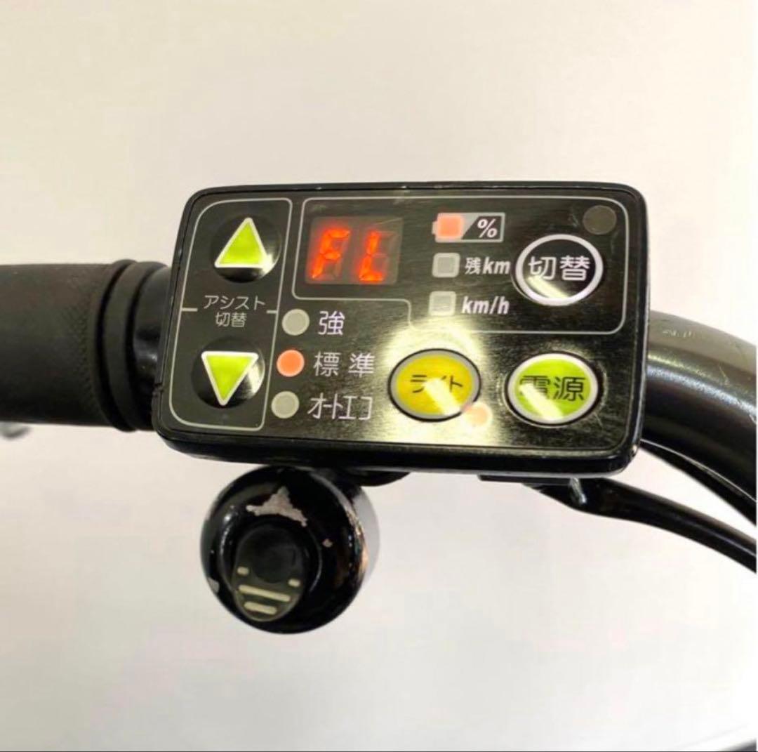 1年保証 ブリヂストン　ハイディ2 26インチ　子供乗せ　黒　電動アシスト自転車