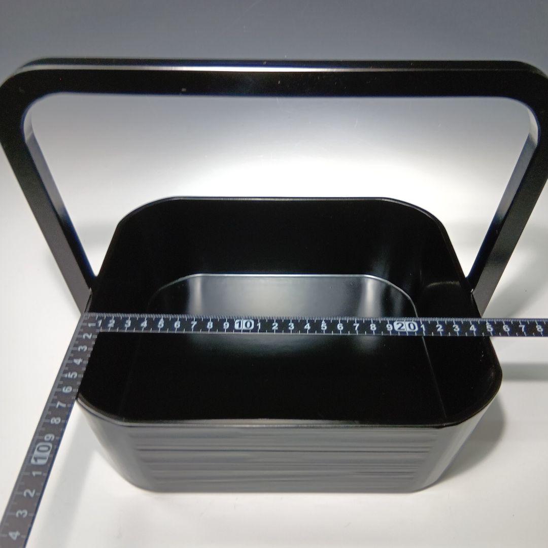 値下げ茶道具　宗恵　黒一関塗虫籠　莨盆　 共箱　美品