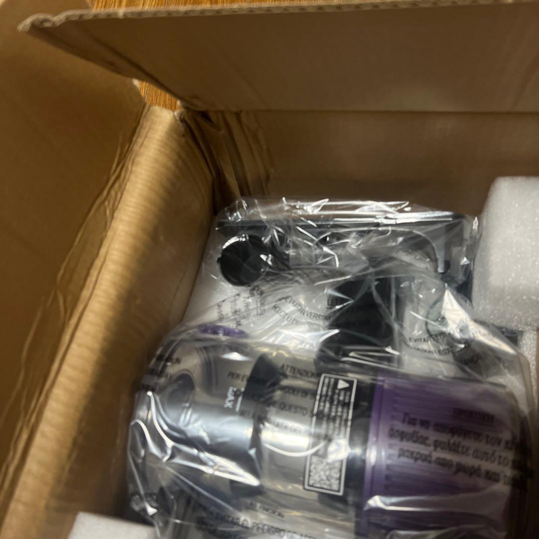 【新品未使用】掃除機 コードレス スティッククリーナー本体 紫色 充電式