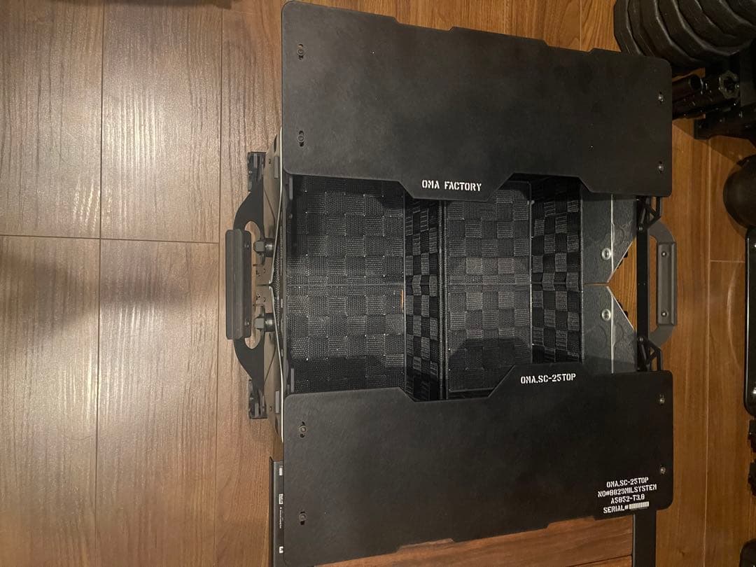 シェルフコンテナ　OMA Factoryカスタム　シェルコンigtテーブル