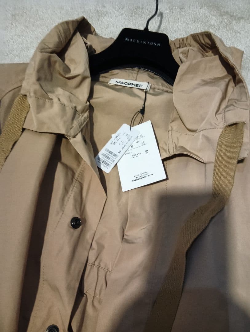 新品　MACPHEE ベージュ モッズコート
