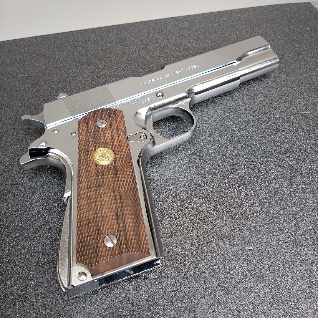 東京マルイ コルトガバメント シリーズ70 (ニッケルフィニッシュ)　ジャンク品