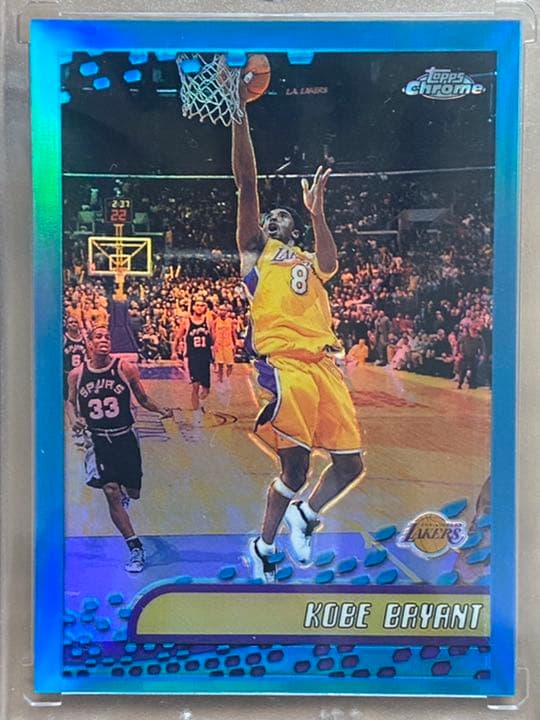 その他 2001 Topps Chrome refractor Kobe Bryant