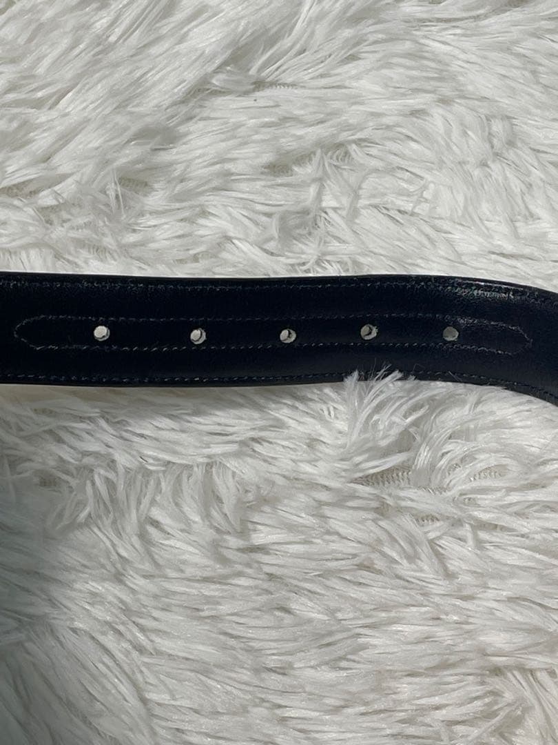 CELINE セリーヌ マカダム柄 本革　レザーベルト トリオンフ　イタリア製