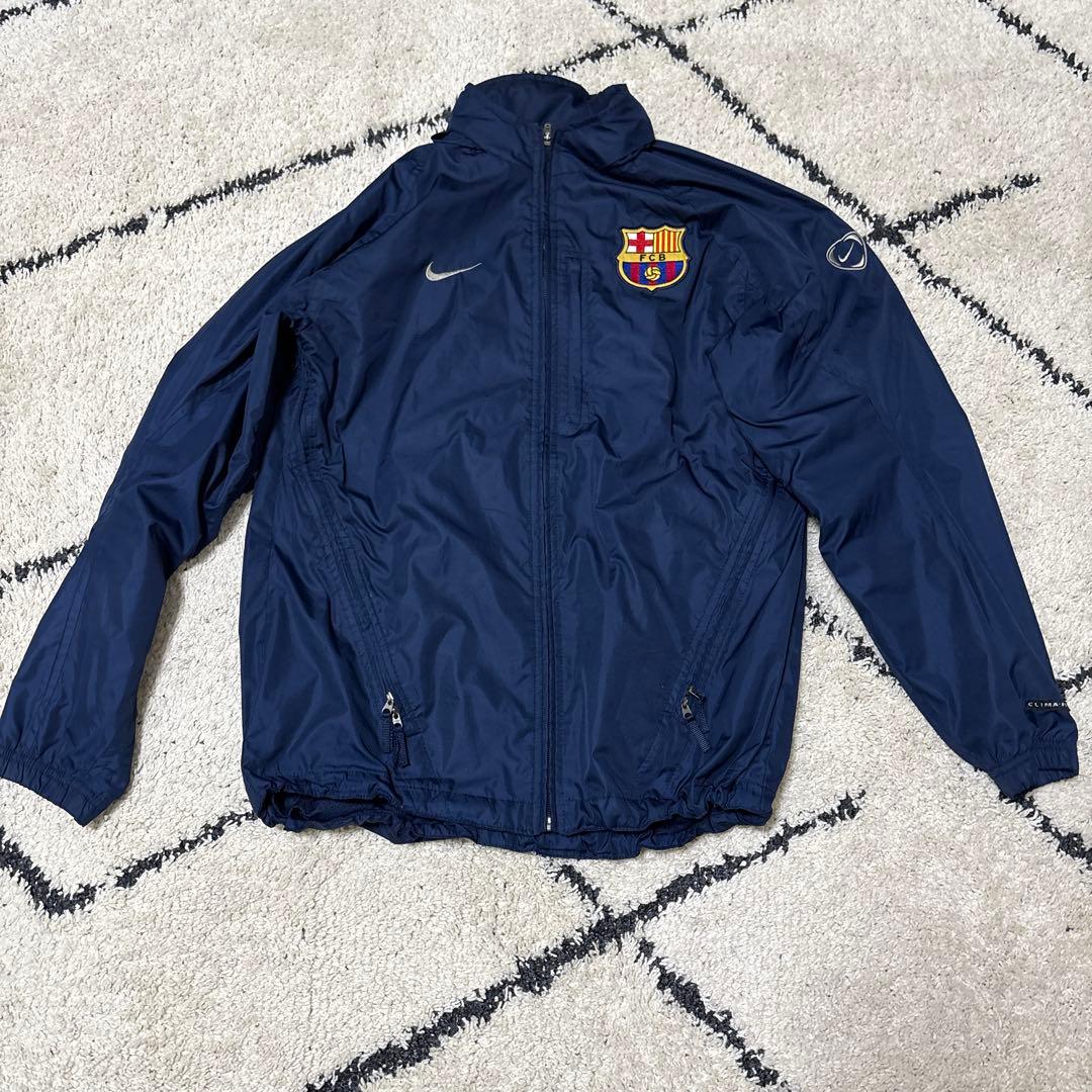00s NIKE BARCELONA バルセロナ　トラックジャケット ナイロン