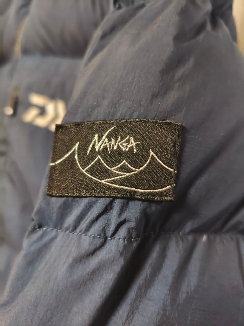 ダイワ×ナンガ　ダウンジャケット　ネイビー　Lサイズ