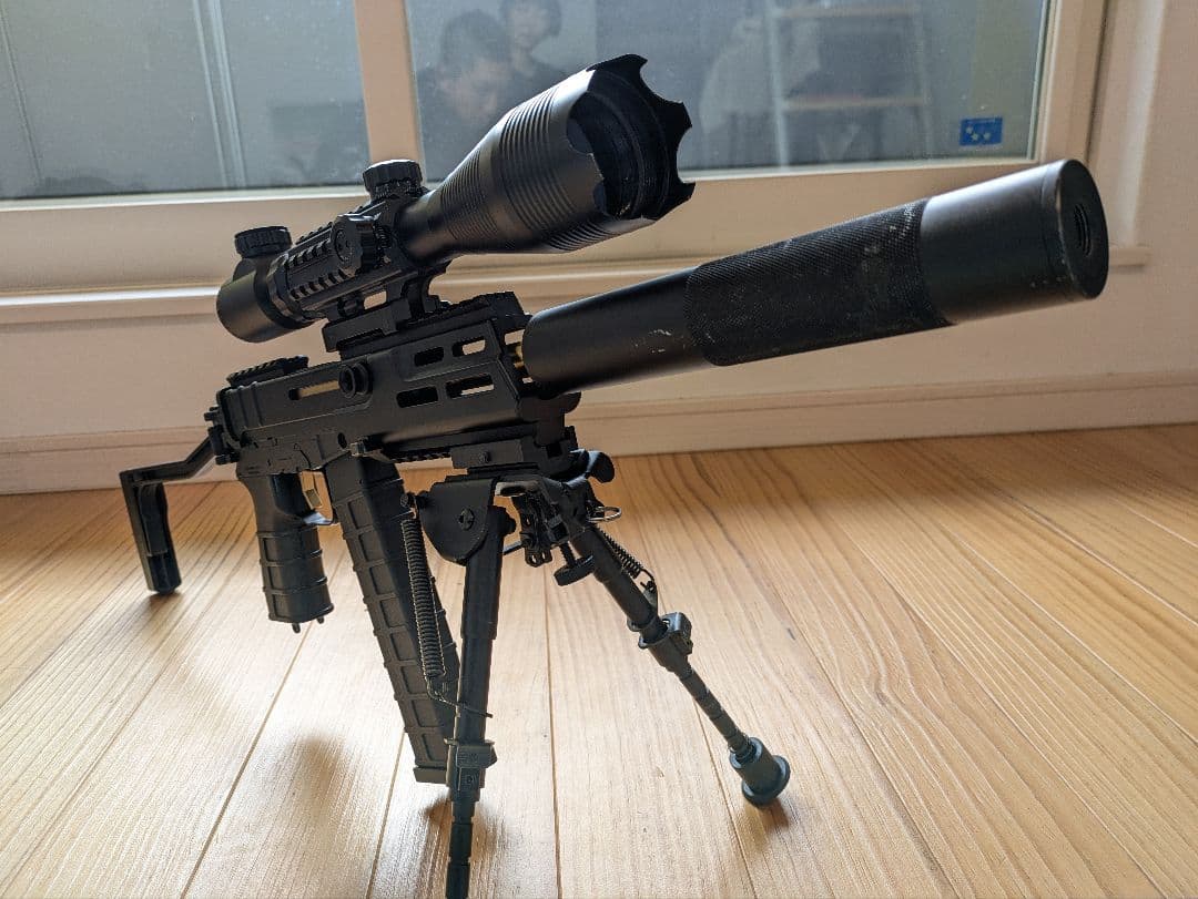 mod.m 番頭カスタム改三 グリップ内蔵バッテリ加工 　SBD組込