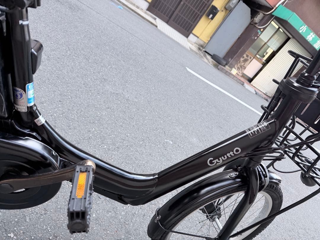 子供乗せ　パナソニック　電動アシスト自転車 Gyutto チャイルドシート付き