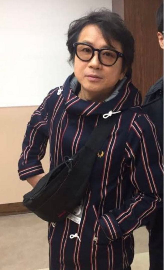 1711◆フレッドペリーレジメンタルストライプ モッズパーカーコート藤井郁弥