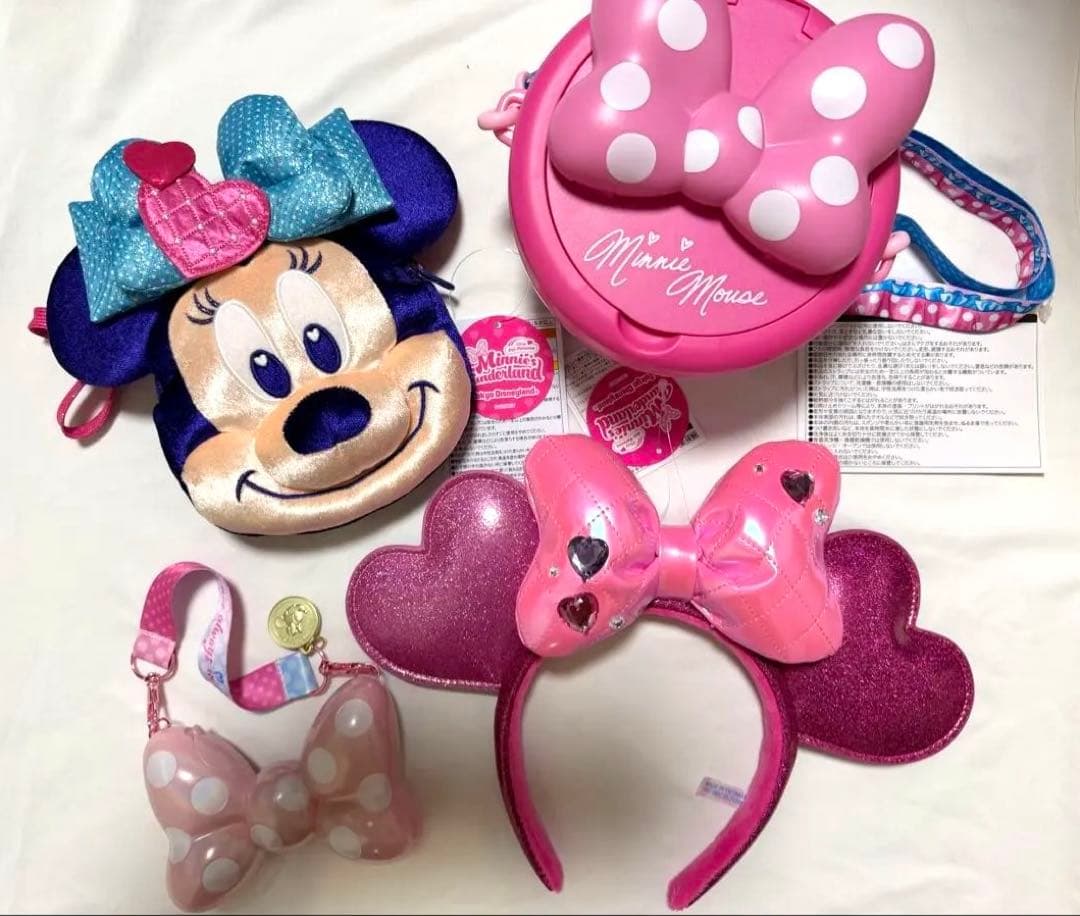 【24時間以内発送新品未使用】ミニー ディズニーパルパルーザ 4点セット♡