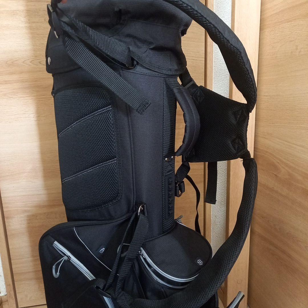 【新品未使用】LOVACE　14分割　スタンドキャディバッグ　ブラック