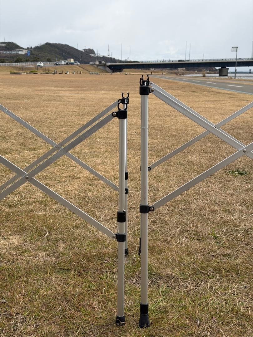  peak アジャスタブルF.ローテーブル竹【廃盤品】