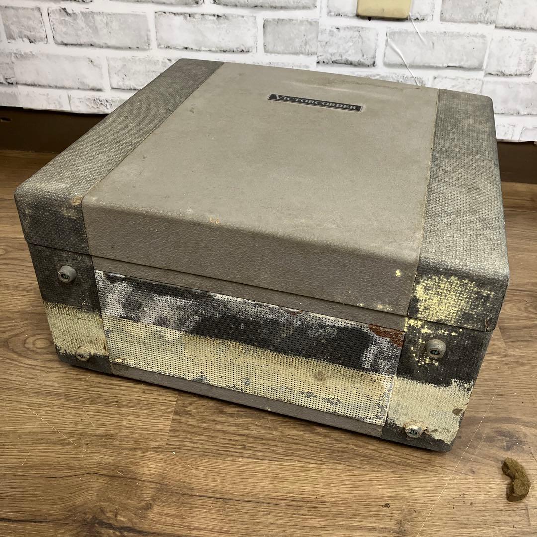 3F ジャンク品 希少 当時物 VICTOR ビクター オープンリールレコーダー