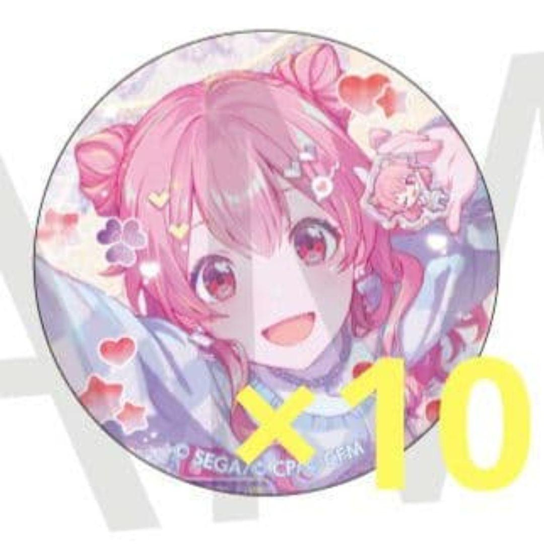 プロセカ グリ缶 グリッター缶バッジ 46B 桃井愛莉