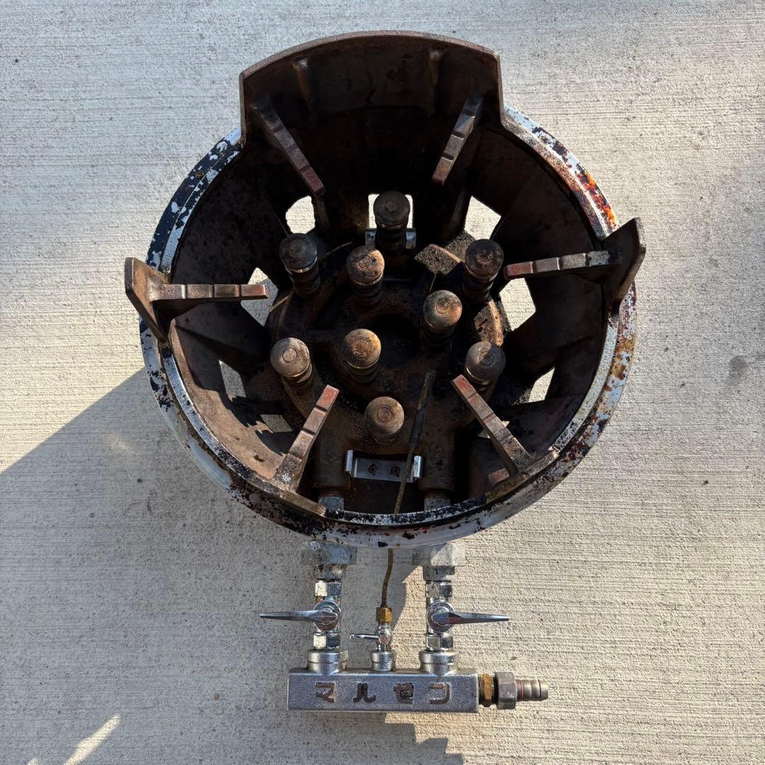 ③ マルゼン MG-9JB スーパージャンボバーナー 鋳物コンロ 都市ガス