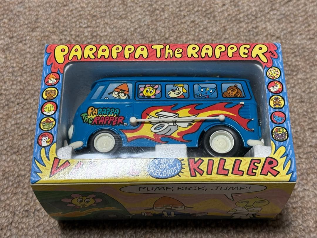 『パラッパラッパー』の「ヴァイナル・キラー」レコードプレーヤー