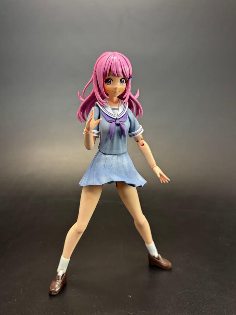 【塗装完成品】結城 まどか【桃桜高校・夏服】ドリーミングスタイル ミルキーマリン