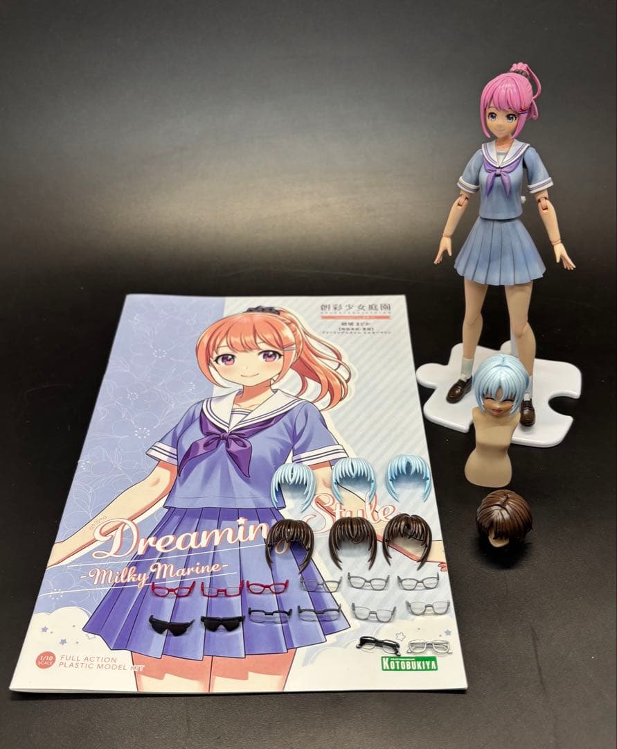 【塗装完成品】結城 まどか【桃桜高校・夏服】ドリーミングスタイル ミルキーマリン