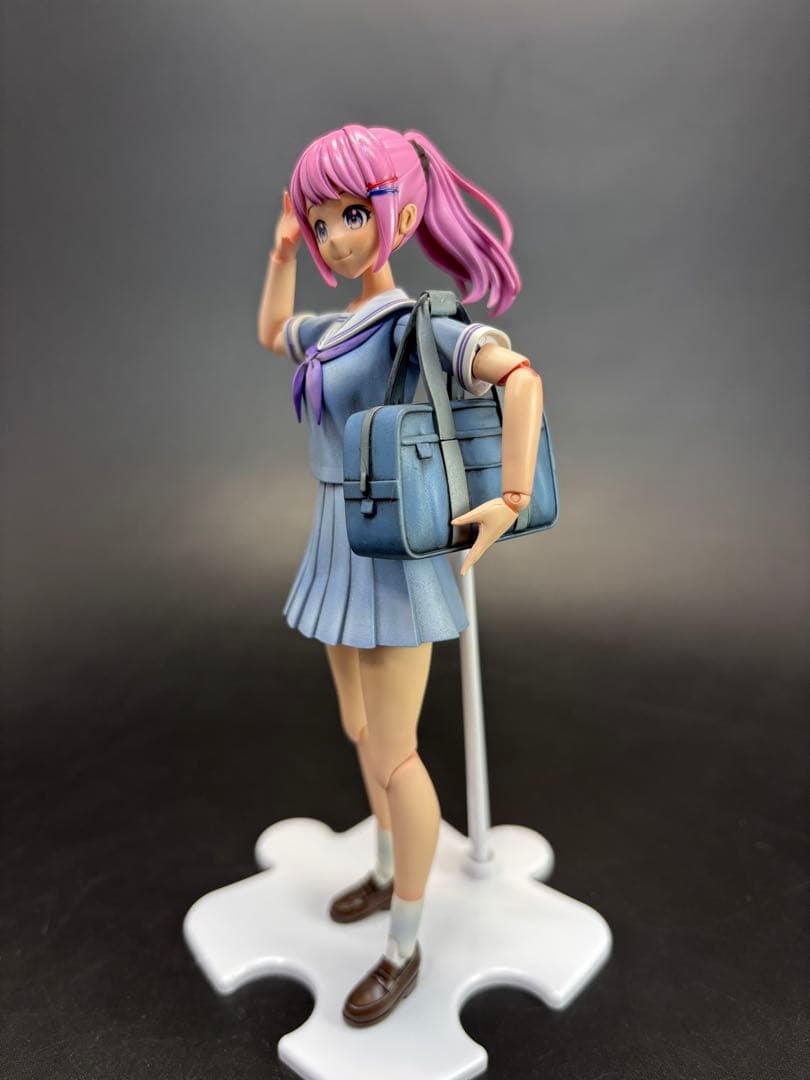 【塗装完成品】結城 まどか【桃桜高校・夏服】ドリーミングスタイル ミルキーマリン