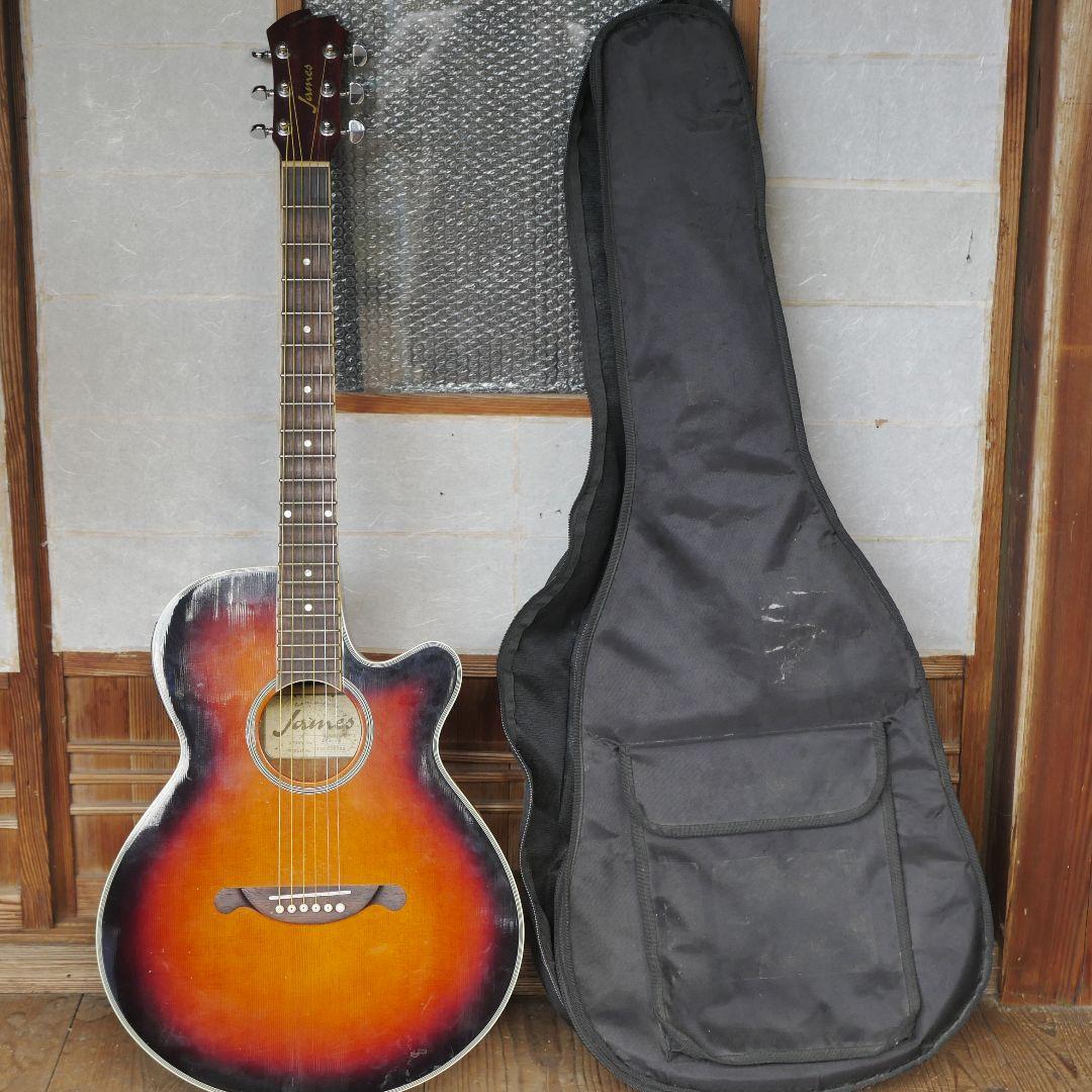 ギター JAMES JE40WE