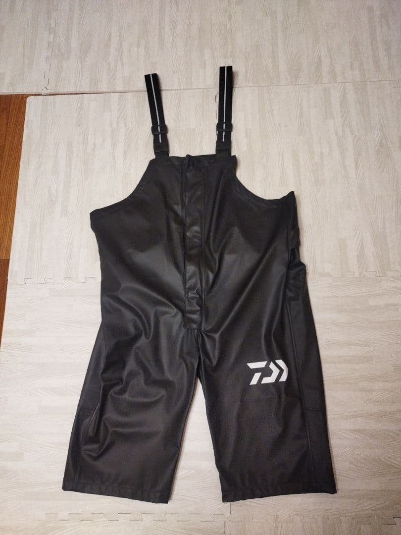 DAIWAウェアスタンダードレインPUオーシャンハーフサロペットDR-6323P