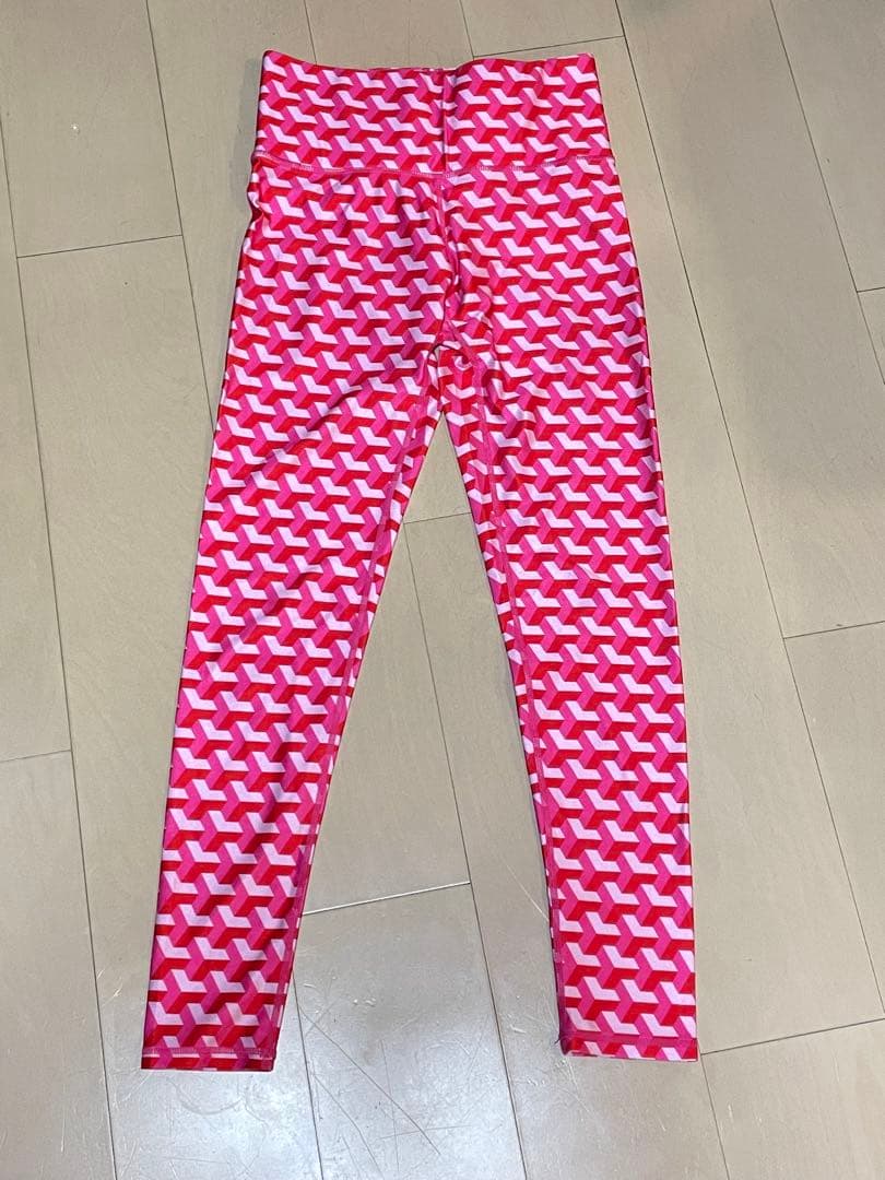 ジャザサイズレギンス ウエア ピンクパンツ S