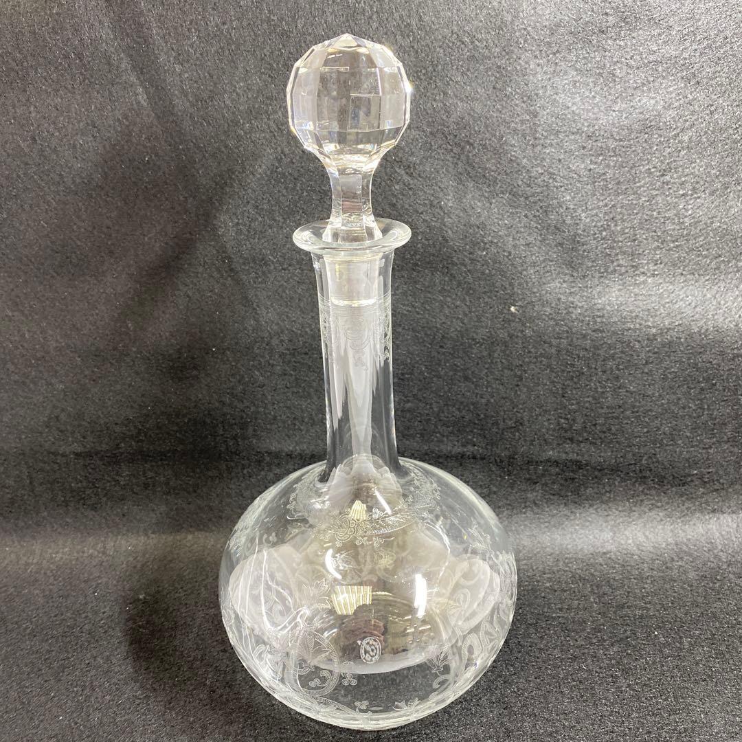 専用バカラ　ラファイエット　デキャンタ　高さ28㎝　東Y7-0213☆2Fトヒチ