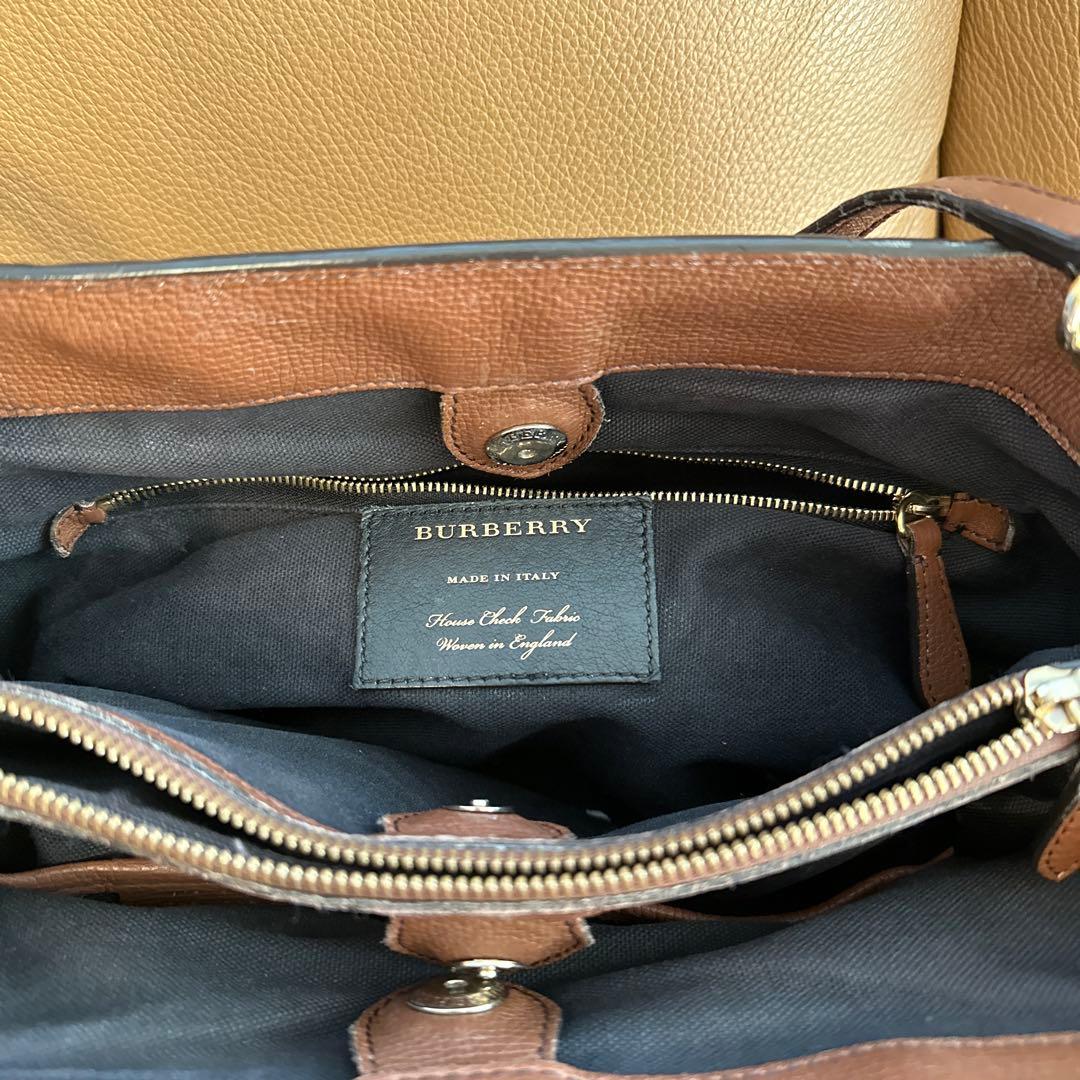 バーバリー　BURBERRY バナーバッグ ハンド ショルダー 2Wayバッグ