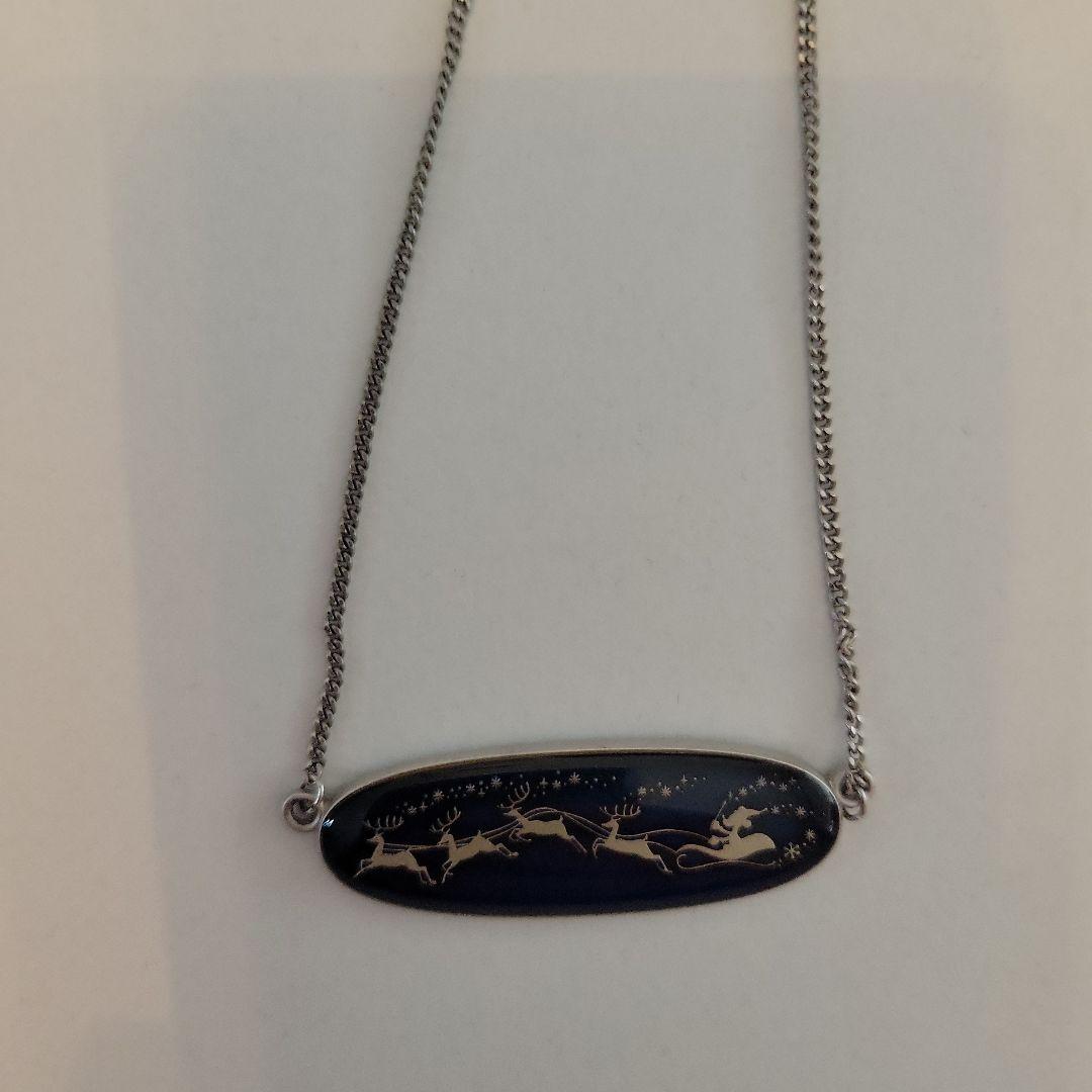 ディズニーランド クリスマス ミッキーマウス ネックレス 1983年 TDL