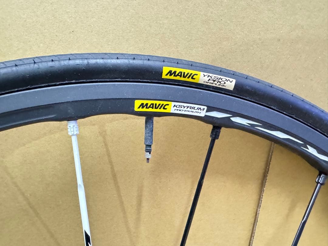 ホイール前後MAVIC KSYRIUM PRO EXALITH