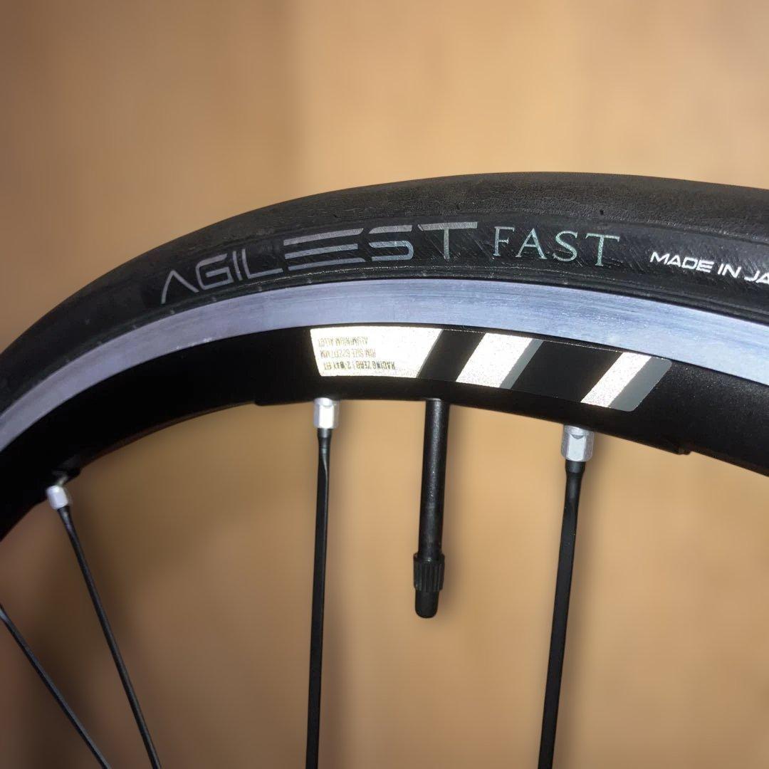 【売切最終価格】フルクラム レーシングゼロ 17c リムブレーキ仕様　タイヤ装着