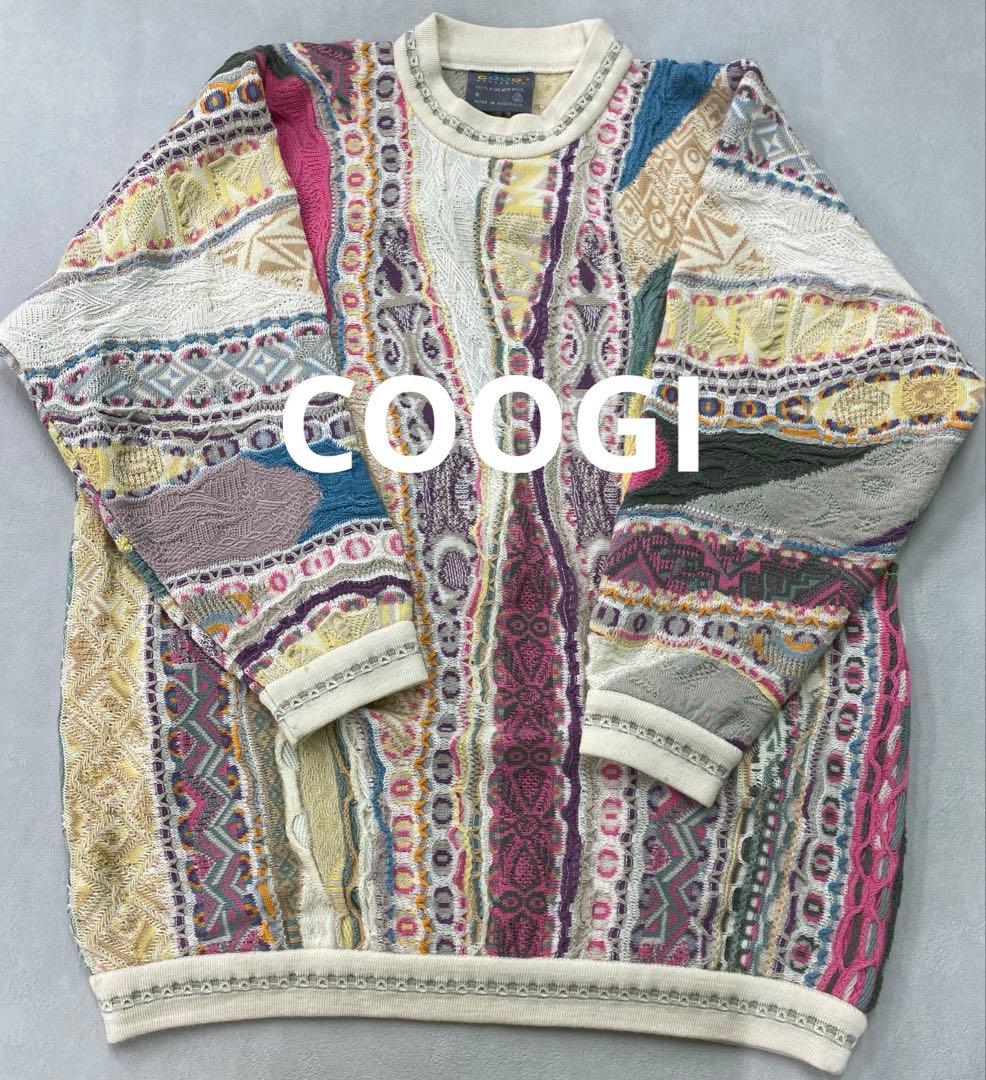 K467◯ COOGI クージー ニット ウール Sサイズ