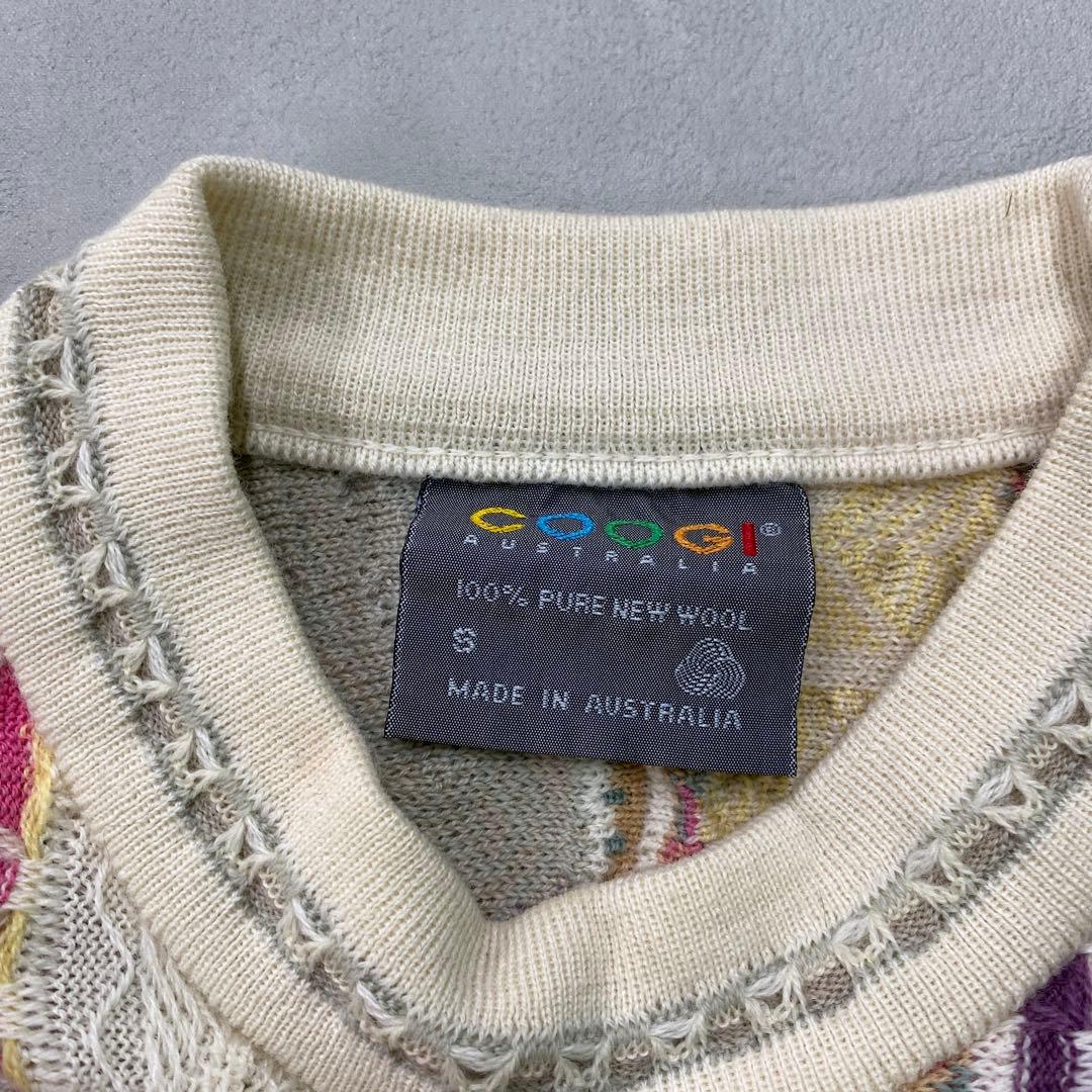 K467◯ COOGI クージー ニット ウール Sサイズ