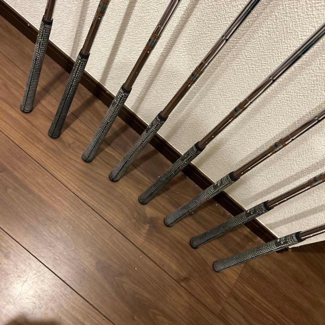 名器PING ZING 4-9.S.W 8本セットKARSTEN オレンジドット