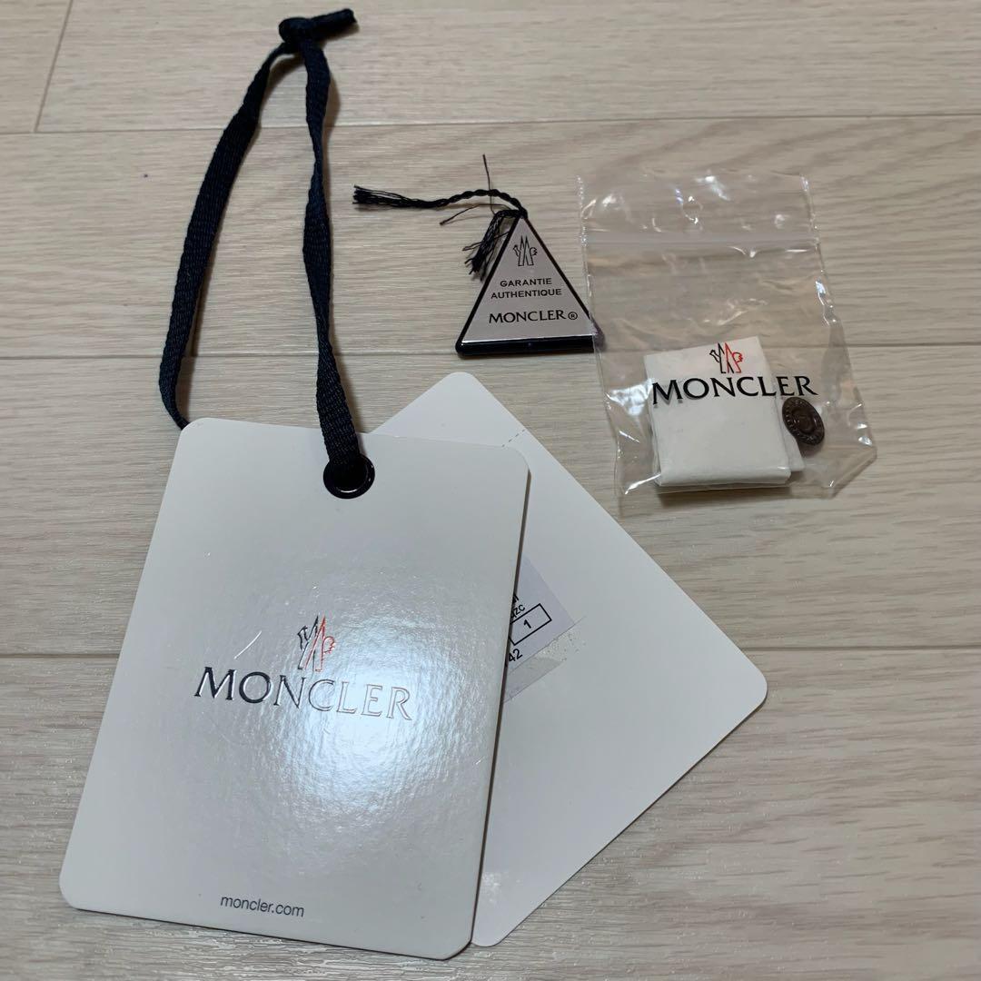 【鑑定済】モンクレール　 モンジュネーブル　ネイビー　1 クリーニング5D110