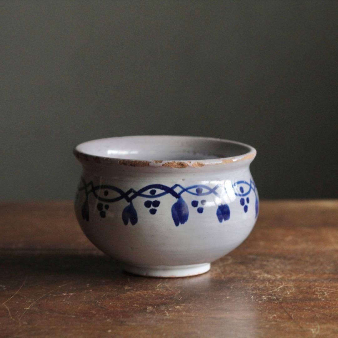 欧州 茶碗 茶道具 古美術 古道具 アンティーク イングリッシュデルフト