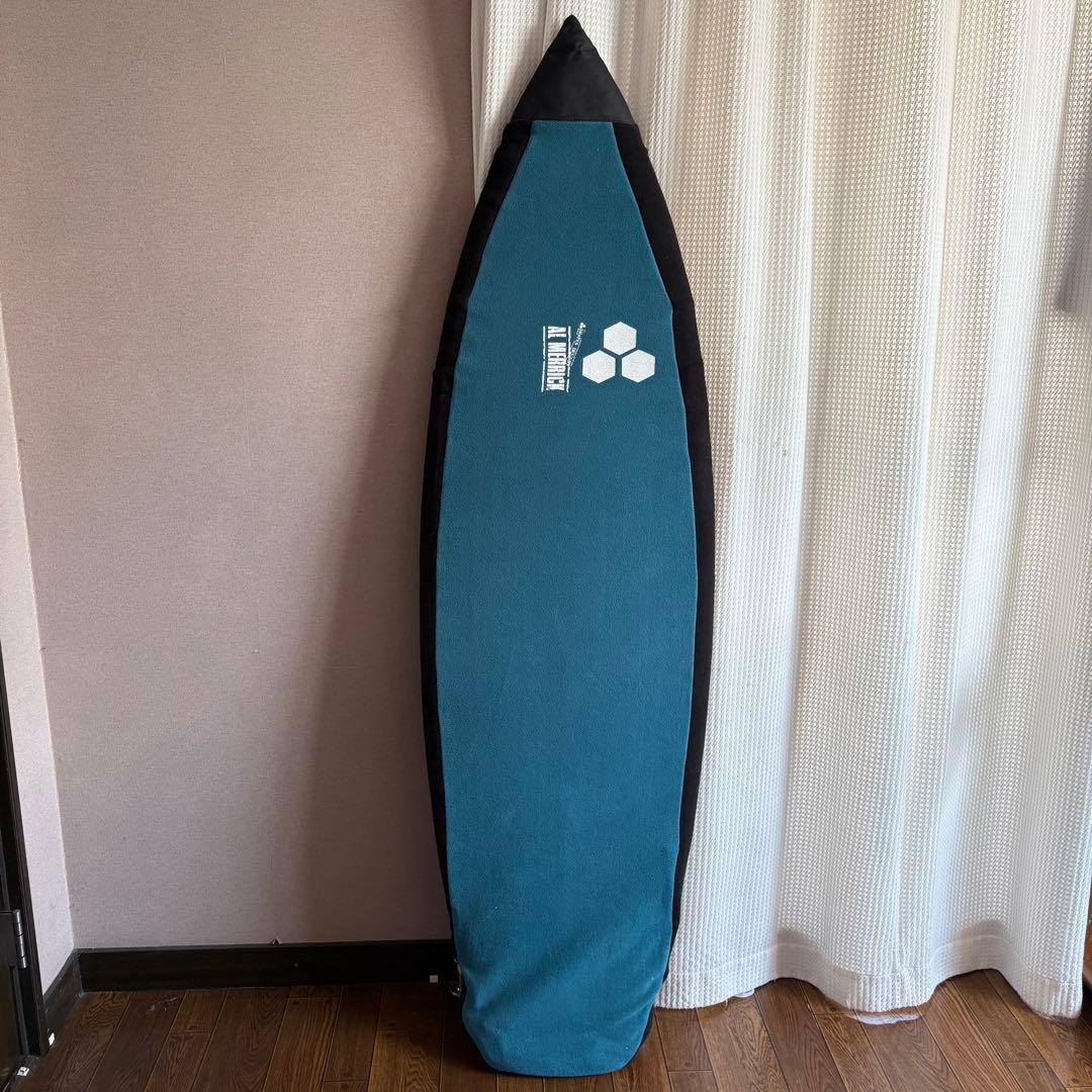 アルメリック サーフボード フィッシュべアード　フィンニットケース付